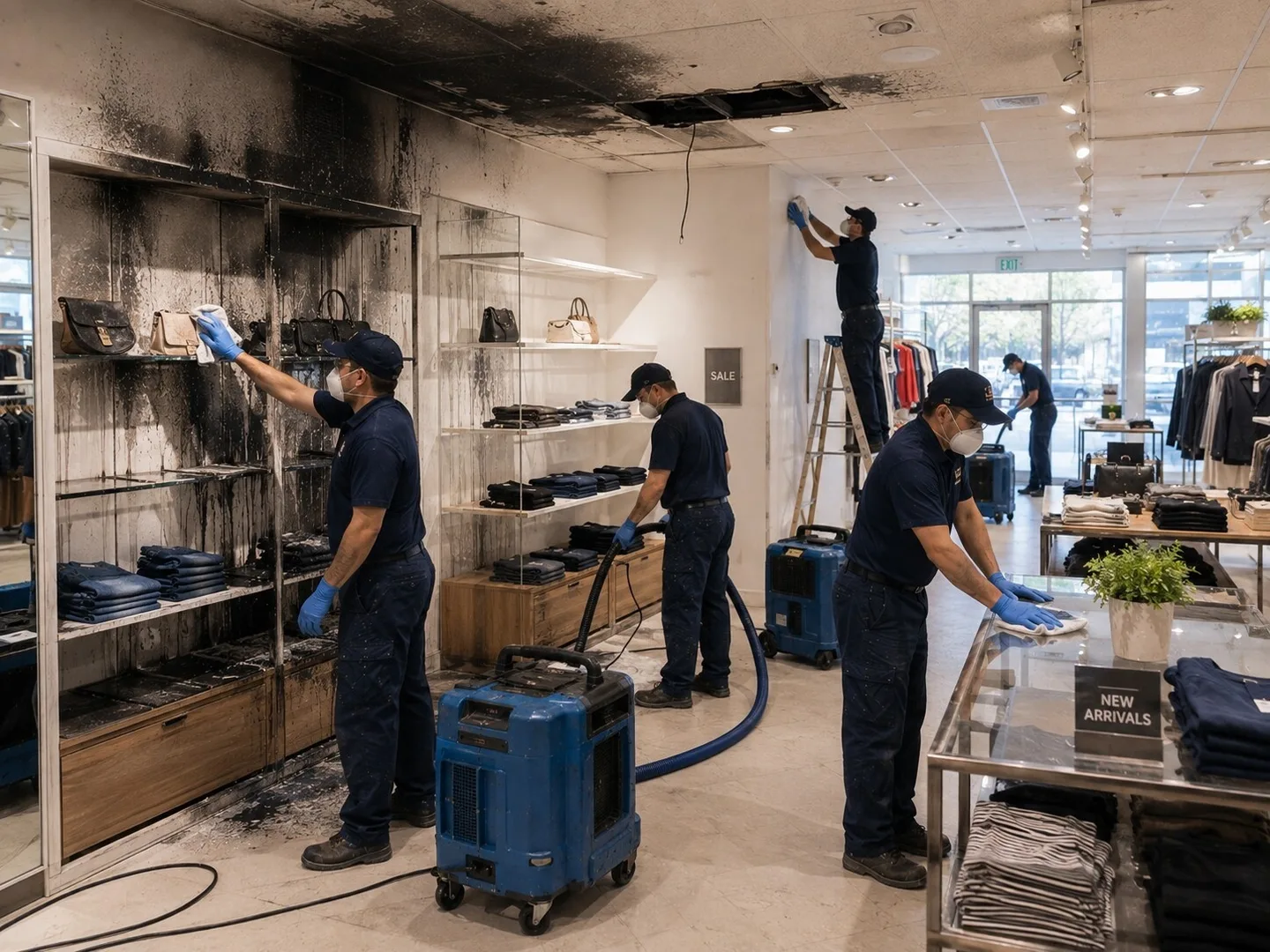 Fire Damage Restoration Riverside in Riverside
